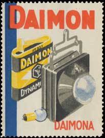 Daimon Taschenlampen Batterie Daimona