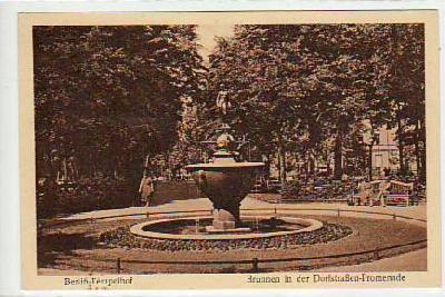 Berlin Tempelhof Brunnen ca 1925