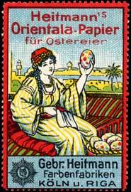 Heitmanns Orientala - Papier für Osterreier