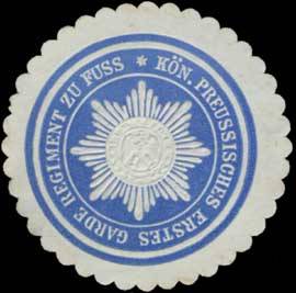 K.Pr. Erstes Garde Regiment zu Fuss