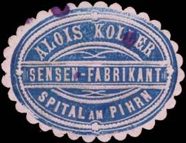 Alois Koller Sensen-Fabrikant
