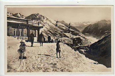 Alp Grüm Restaurant Fanconi 1928 Schweiz