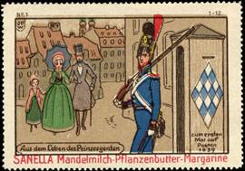 Aus dem Leben des Prinzregenten : Zum ersten Mal auf Posten 1839