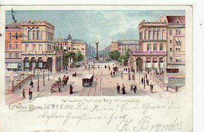 Berlin Kreuzberg Belle-Alliance-Platz 1900