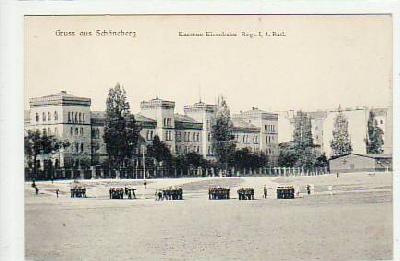 Berlin Schöneberg Kaserne Eisenbahn Regiement ca 1910