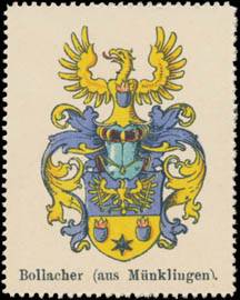 Bollacher Wappen (Münklingen)