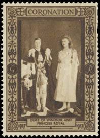 Duke of Windsor and Princess Royal