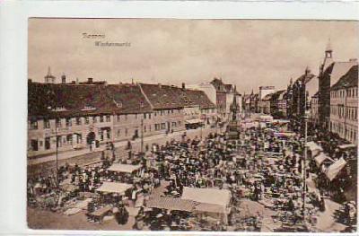 Dessau Wochenmarkt 1915