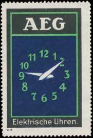 AEG elektrische Uhren