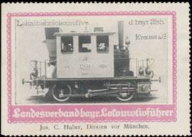 Lokalbahnlokomotive der bayrischen Staatsbahn