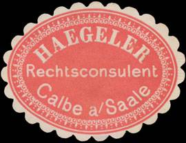 Rechtsconsulent Haegeler Calbe/Saale