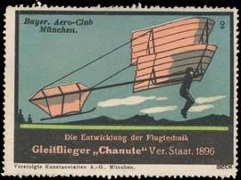 Gleitflieger Chanute Ver. Staat. 1896