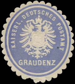 K. Deutsches Postamt Graudenz