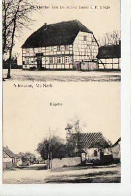 Altenzaun Kreis Osterburg 1916
