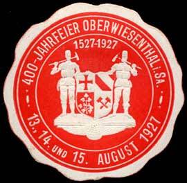 400 Jahrfeier Oberwiesenthal