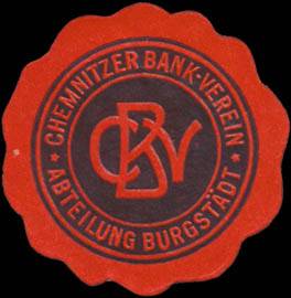 Chemnitzer Bankverein Abtheilung Burgstädt
