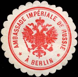 Ambassade Imperiale de Russie a Berlin