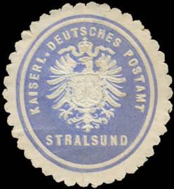 K. Deutsches Postamt Stralsund