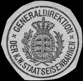 Generaldirektion der Königlich W. Staatseisenbahnen