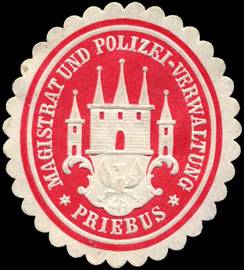 Magistrat und Polizei - Verwaltung - Priebus