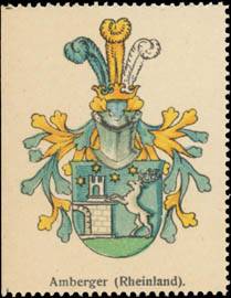 Amberger (Rheinland) Wappen