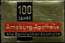 100 Jahre Arnsburg - Apotheke