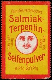 Feinstes verbessertes Salmiak - Terpentin - Seifenpulver
