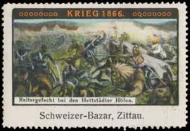 Gefecht bei den Hettstädter Höfen Krieg 1866
