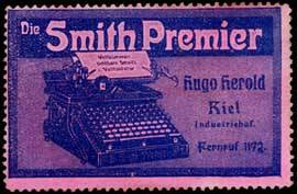 Die Smith-Premier Schreibmaschine