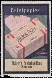 Damen-Post Briefpapier