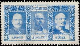 Hans von Beseler, Erich Ludendorff, Alexander von Kluck