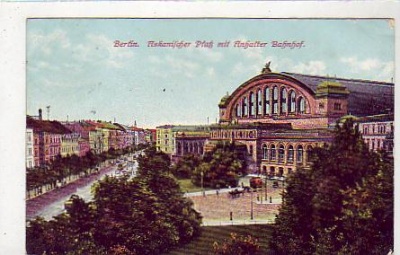 Berlin Kreuzberg Anhalter Bahnhof 1915