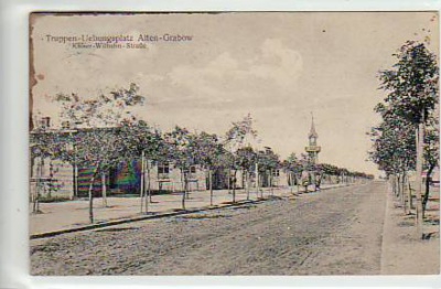 Altengrabow Truppenübungsplatz Strasse 1913