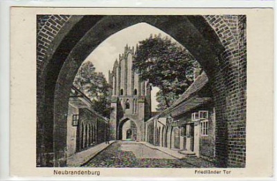 Neubrandenburg Friedländer Tor 1927