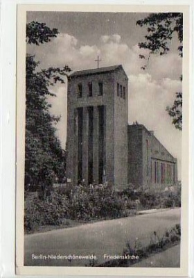 Berlin Niederschöneweide Kirche 1958