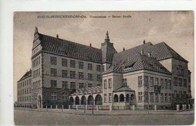 Berlin Reinickendorf Gymnasium Berner Straße 1930