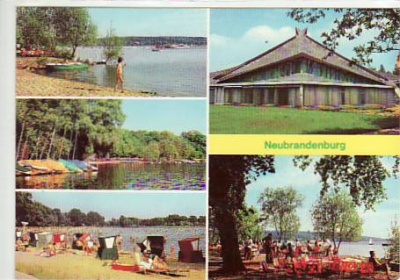 Neubrandenburg Kulturpark 1979