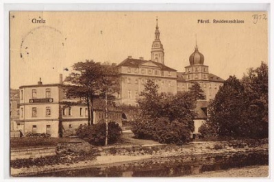 Greiz Schloss 1912