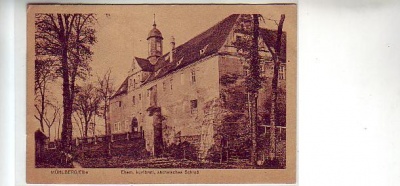 Mühlberg an der Elbe Schloss 1920