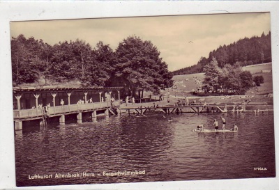 Altenbrak im Harz Freibad 1959