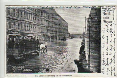 Berlin Kreuzberg Hochwasser Yorkstrasse 1902
