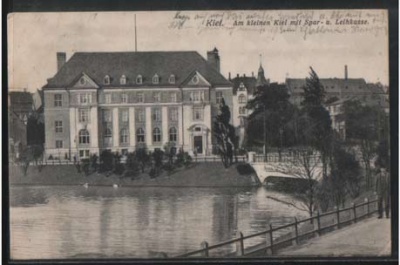 Am kleinen Kiel Sparkasse 1911