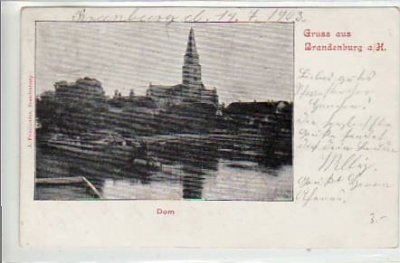 Brandenburg an der Havel Dom 1903