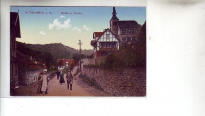 Altenbrak im Harz Straße ca 1910