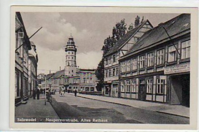 Salzwedel in der Altmark Neuperverstraße ca 1950