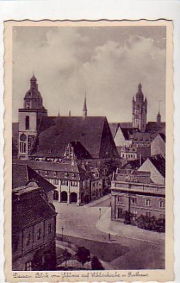 Dessau Blick vom Schloss ca 1940