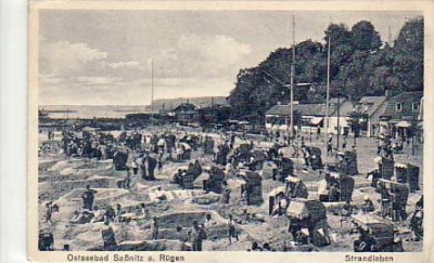 Sassnitz-Saßnitz Strandleben ca 1920