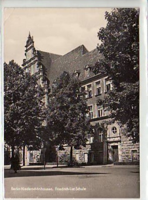 Berlin Niederschönhausen 1962 Friedrich-List-Schule 1962