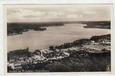 Altenhof Werbellinsee Luftbild ca 1932