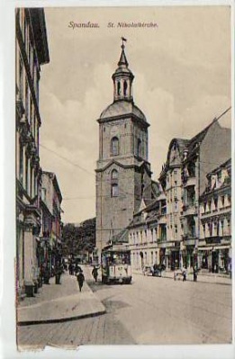 Berlin Spandau Nikolaikirche 1914